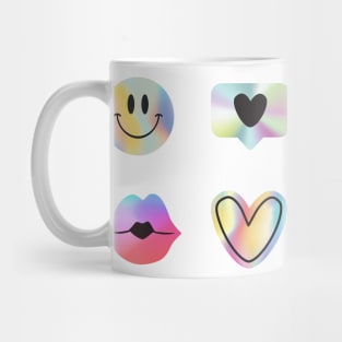 Textured Holo Set Mug